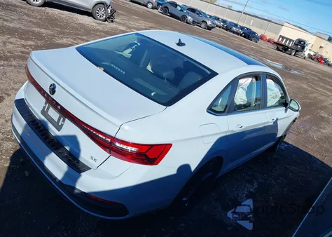 2025 Volkswagen Jetta 1.5T Se from USA, damaged, VIN 3VW7X7BU6SM035691